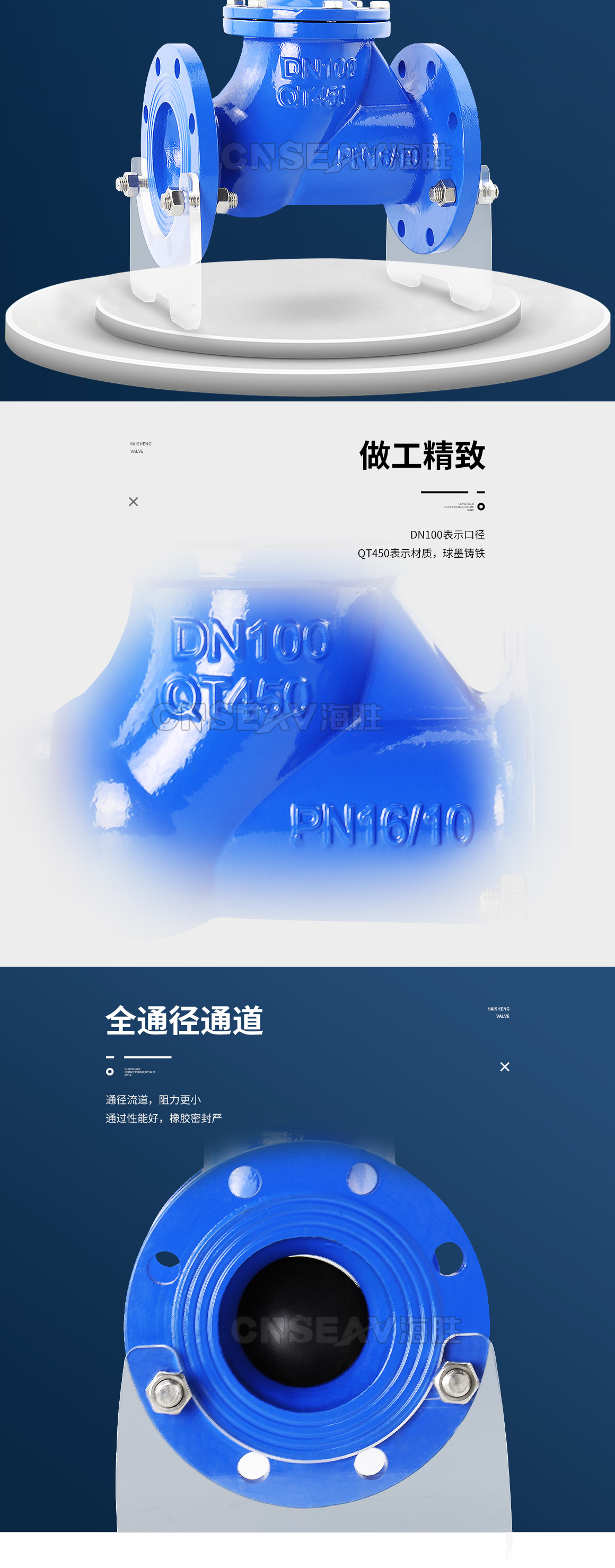 球型止回阀HQ41X图片