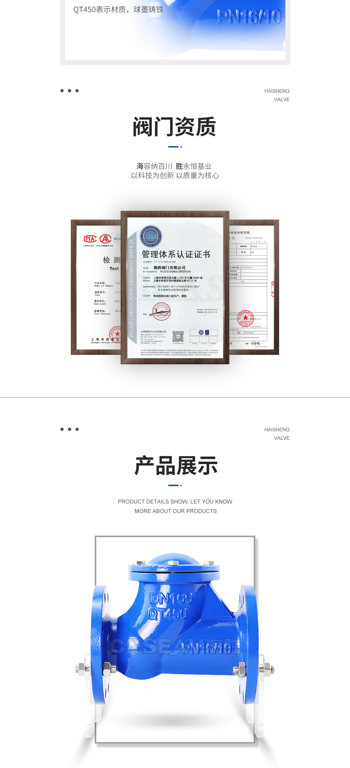 球型止回阀HQ41X图片