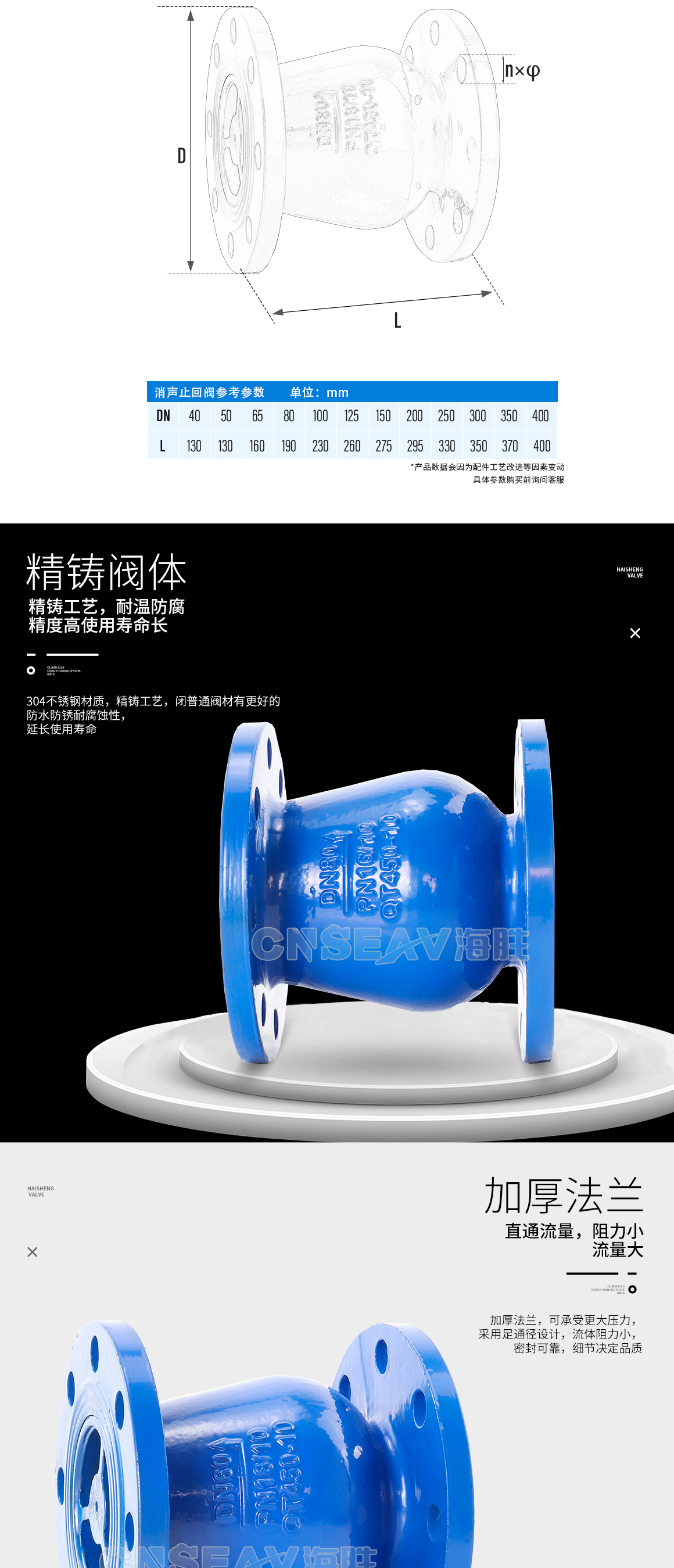 DRVZ静音止回阀图片